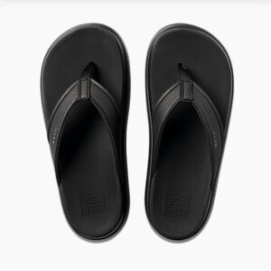 Reef Black Flip Flops Cushion Bondi